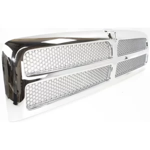 New Grille Assembly For 1994-2002 Dodge Ram-1500 Silver CH1200178