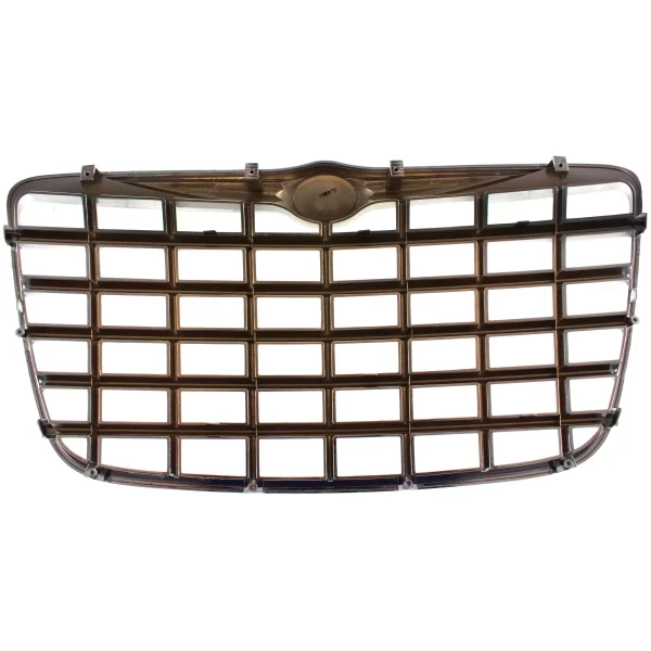 New Grille Assembly For 2005-2010 Chrysler 300 Front Silver CH1200259 - Image 3