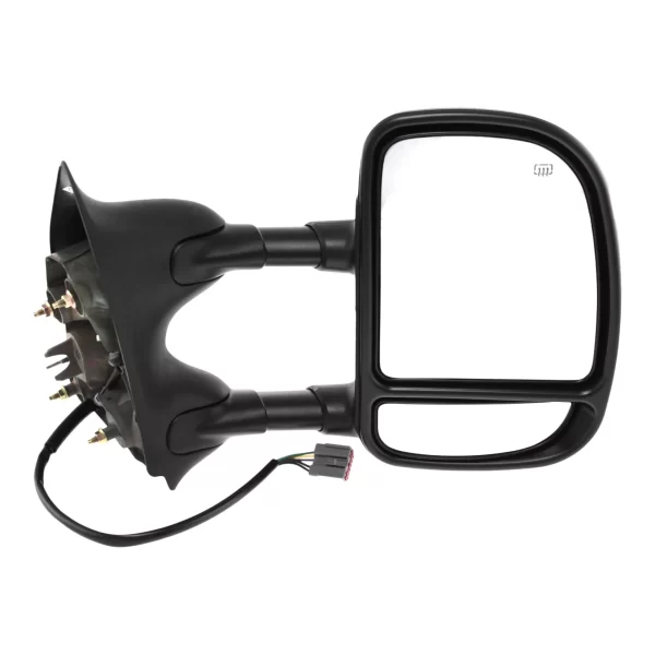 New Mirror For 2000-2005 Ford Excursion Passenger Side Manual Folding, Without Blind Spot Feature FO1321218