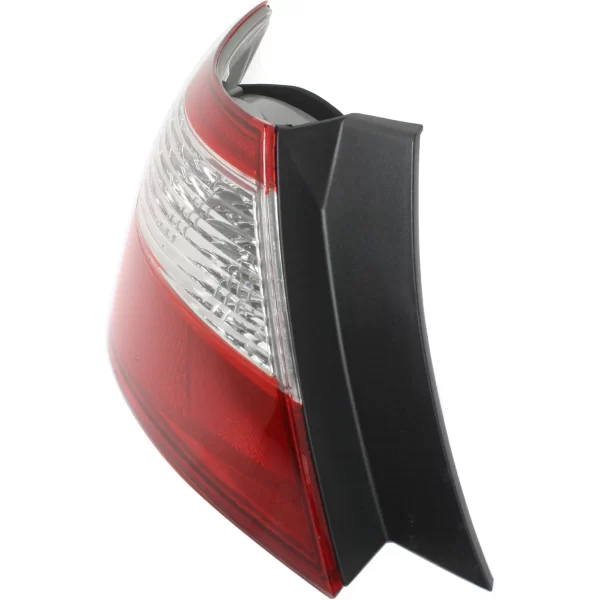 New Tail Light For 2006-2008 Honda Civic Driver Side Without bulb(s), Halogen, Clear and Red Lens HO2800165 - Image 3