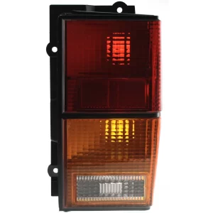New Tail Light For 1984-1996 Jeep Cherokee Passenger Side Amber, Clear & Red Lens CH2801106