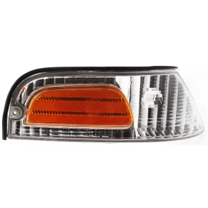 New Corner Light For 1998-2011 Ford Crown Victoria Passenger Side Clear & Amber Lens FO2521147