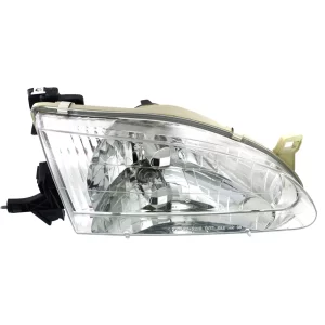 New Headlight For 1998-2000 Toyota Corolla Passenger Side Halogen TO2503121