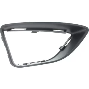 New Fog Light Trim For 2010-2012 Ford Fusion Front, Passenger Side Textured Black FO1039121