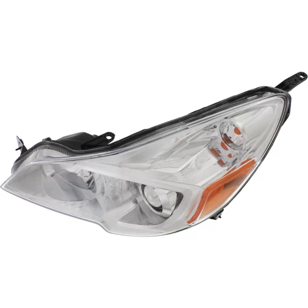 New Headlight For 2013-2014 Subaru Outback Driver Side Clear Lens; Chrome Interior SU2502143 - Image 5