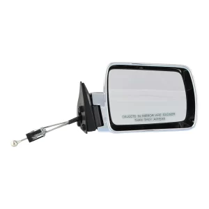 New Mirror For 1984-1996 Jeep Cherokee Passenger Side Chrome CH1321156