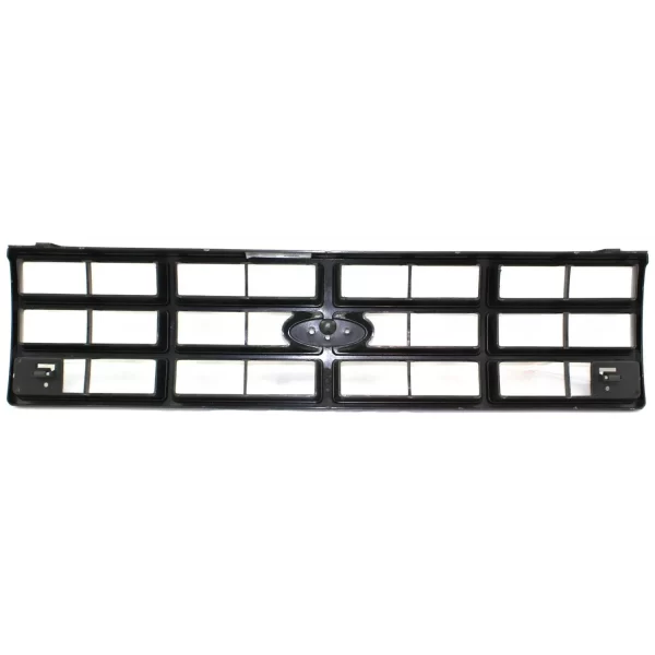 New Grille Assembly For 1989-1992 Ford Ranger Painted Black FO1200149 - Image 3