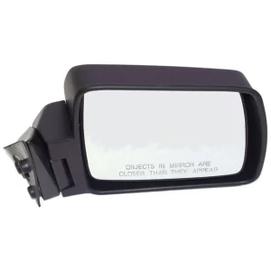 New Mirror For 1984-1996 Jeep Cherokee Passenger Side Black 82200314