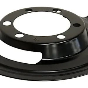 New Brake Dust Shields For 1984 - 2006 Jeep Cherokee Front Passenger Side Steel Black CR52005476
