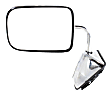 New Mirror For 1988-1993 Dodge D150 Driver Side Chrome CH1320273