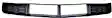 New Bumper Grille For 2005-2009 Ford Mustang Front Textured Gray Plastic CAPA Certified FO1036114C