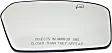 New Mirror Glass For 2006-2010 Ford Fusion Passenger Side FO1325115