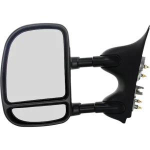 New Mirror For 1999 - 2007 Ford F-250 Driver Side Textured Black FO1320226
