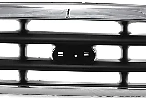 New Grille Assembly For 1999-2000 Ford F-250 Grille Plastic FO1200359