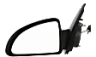 New Mirror For 2005-2010 Chevrolet Cobalt Driver Side Textured Black GM1320309
