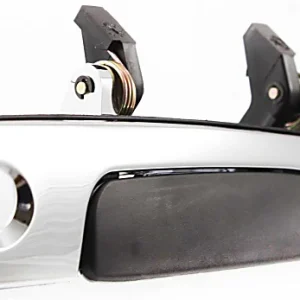 New Exterior Door Handle For 1992-2011 Ford Crown Victoria Front Passenger Side Chrome bezel with black lever FO1311111