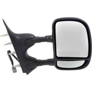 New Mirror For 2009-2013 Ford E-150 Passenger Side Textured Black FO1321329