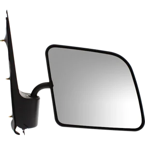 New Mirror For 1992-2007 Ford E-150 Passenger Side Textured Black FO1321172