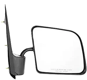New Mirror For 1992-2007 Ford E-150 Passenger Side Textured Black FO1321173