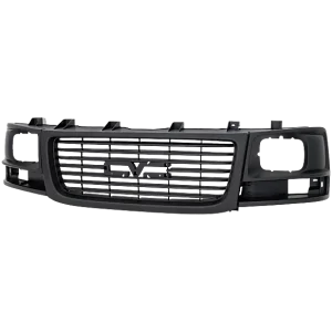 New Grille Assembly For 2003-2023 GMC Savana 2500 Textured Black Plastic GM1200531