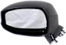 New Mirror For 2013-2015  Honda Civic Driver Side Textured Black HO1320267