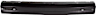 New Bumper For 1997-2001 Jeep Cherokee Front Painted Black Steel CH1002257
