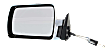 New Mirror For 1984-1996 Jeep Cherokee Driver Side Chrome CH1320156