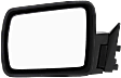 New Mirror For 1984-1996 Jeep Cherokee Driver Side Paintable CH1320123