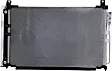 New A/C Condenser For 2016-2021 Infiniti Q50 Aluminum Core IN3030170