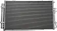 New A/C Condenser For 2013-2019 Hyundai Santa Fe Aluminum Core HY3030153