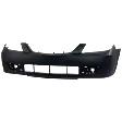 New Bumper Cover For 2001-2003 Mazda Protege Front Primed MA1000180