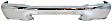 New Bumper For 2002-2010 Mazda B2300 Front Chrome Steel MA1002134