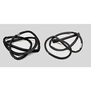 New Door Glass Weatherstrip For 1997-2006 Jeep Wrangler Driver And Passenger Side FAIKD3012